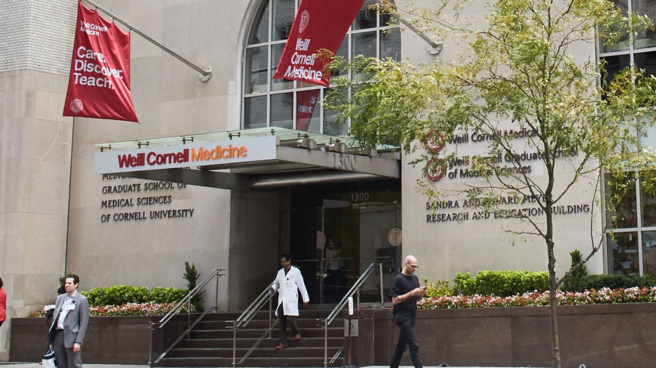 street view of Weill Cornell Medicine entrance